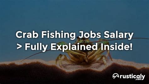 crab fisherman jobs|How To Become a Crab Fisher in 8 Steps (With Salary Info).